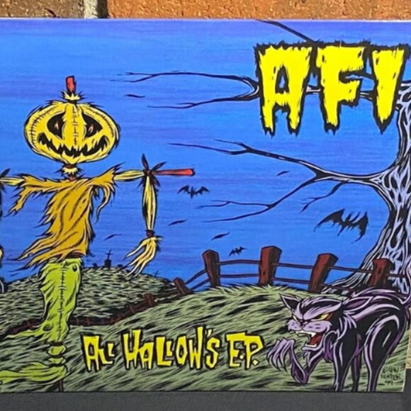 AFI All Hallow's EP 10" Vinyl ~ Ltd Ed Colored Vinyl (Orange) ~ New/Sealed! - Picture 3 of 3